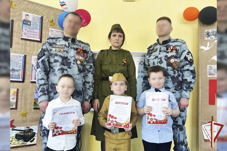 На Ямале сотрудники ОМОН «Север» приняли участие в патриотических мероприятиях ко Дню Победы