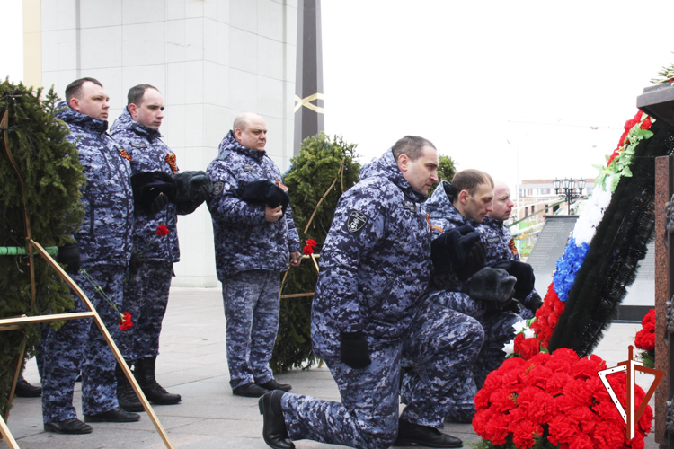 На Ямале Росгвардия  приняла участие в праздновании 81-й годовщины Победы