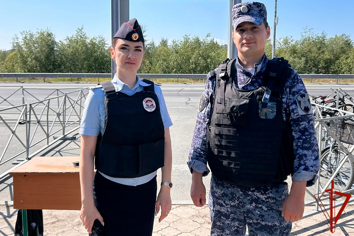 На Полярном круге Росгвардия обеспечила безопасность турнира по пляжному волейболу