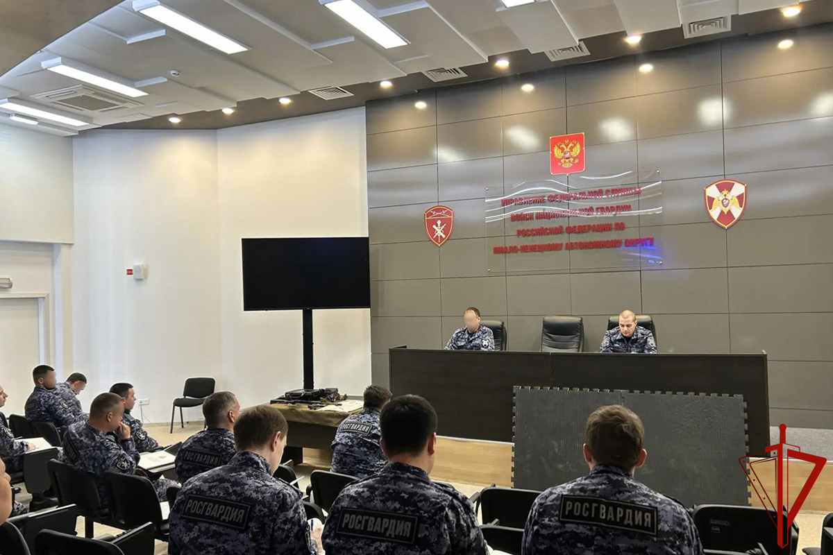 На Ямале в Управлении Росгвардии стартовал летний период
подготовки