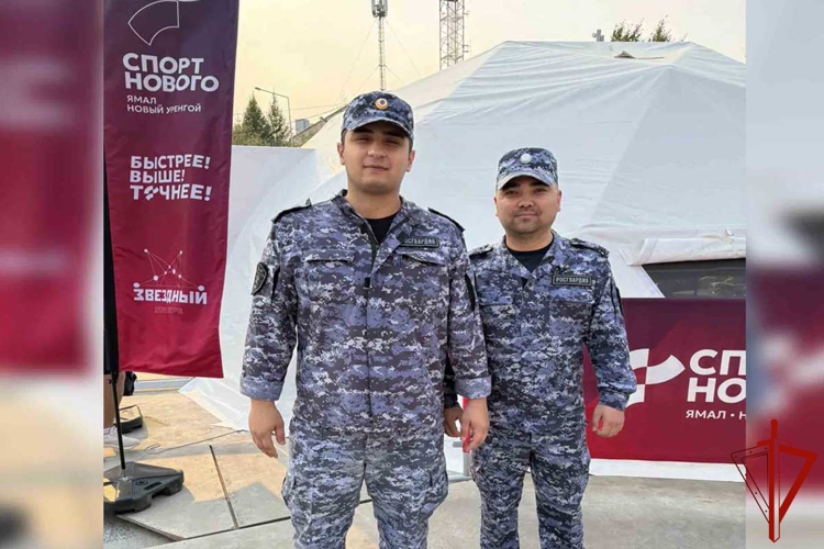 Росгвардия обеспечила безопасность на Чемпионате России по пляжному волейболу в Новом Уренгое