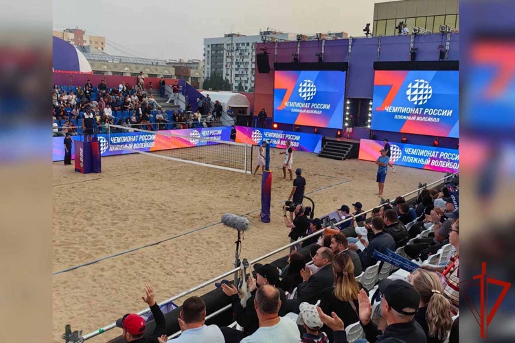 Росгвардия обеспечила безопасность на Чемпионате России по пляжному волейболу в Новом Уренгое