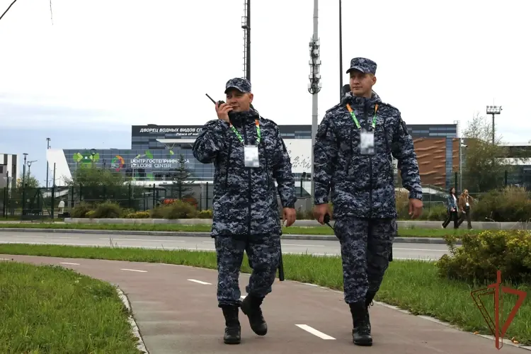 В Уральском округе Росгвардии подвели итоги обеспечения безопасности Международного молодежного фестиваля 